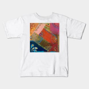 Ocean Fun (abstract) Kids T-Shirt